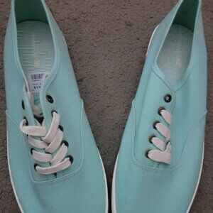 Mint Colored Sneakers, Size 11